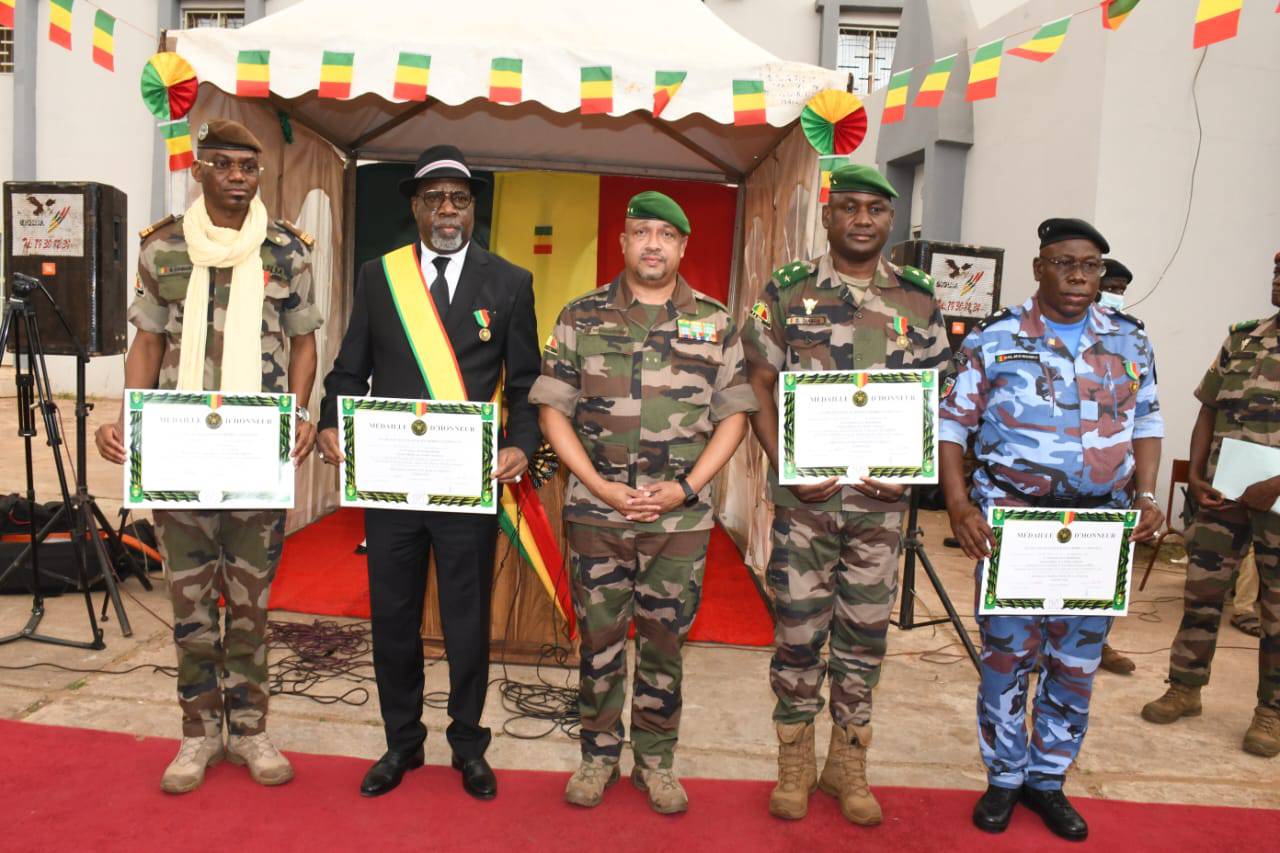 CÉRÉMONIE DE REMISE DES MÉDAILLES D’HONNEUR DE LA POLICE NATIONALE ET DE LA PROTECTION CIVILE