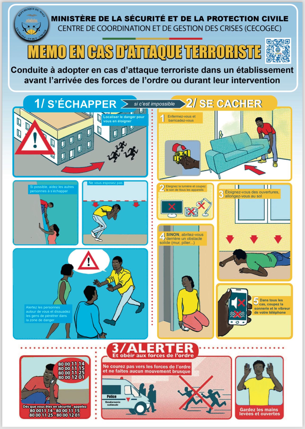 MEMO ATTAQUE TERRORISTE