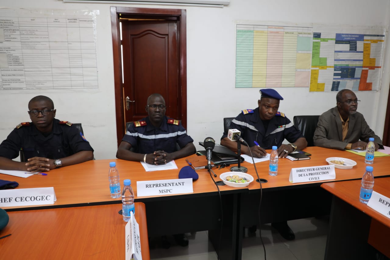 RÉUNION DU COMITÉ INTERMINISTÉRIEL DE GESTION DES CRISES ET CATASTROPHES